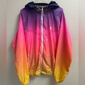 Mens Rare Nike 685475-667 Windrunner Sunset Windbreaker Jacket Sz 2XL